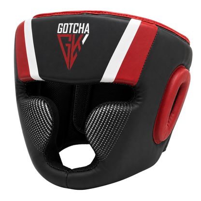 GotchaKart Boxing Headguard for Sparring, MMA, Muay Thai & Kickboxing Headgear