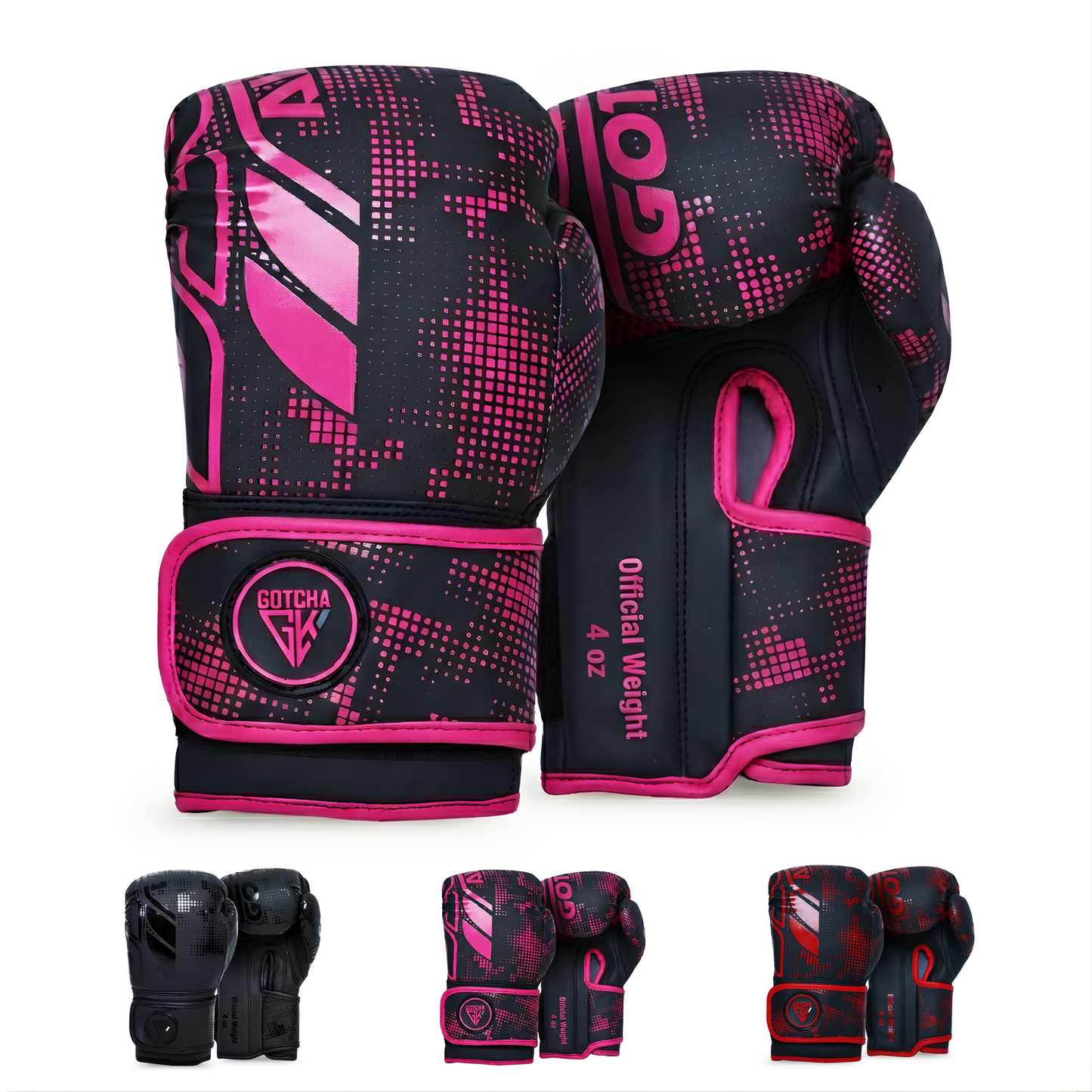 Kids Boxing Gloves - 4oz & 6oz Maya Hide Synthetic Leather - Junior Training Punching Bag Gloves - Sparring Kickboxing Muay Thai MMA Boxing Gloves for Boys & Girls