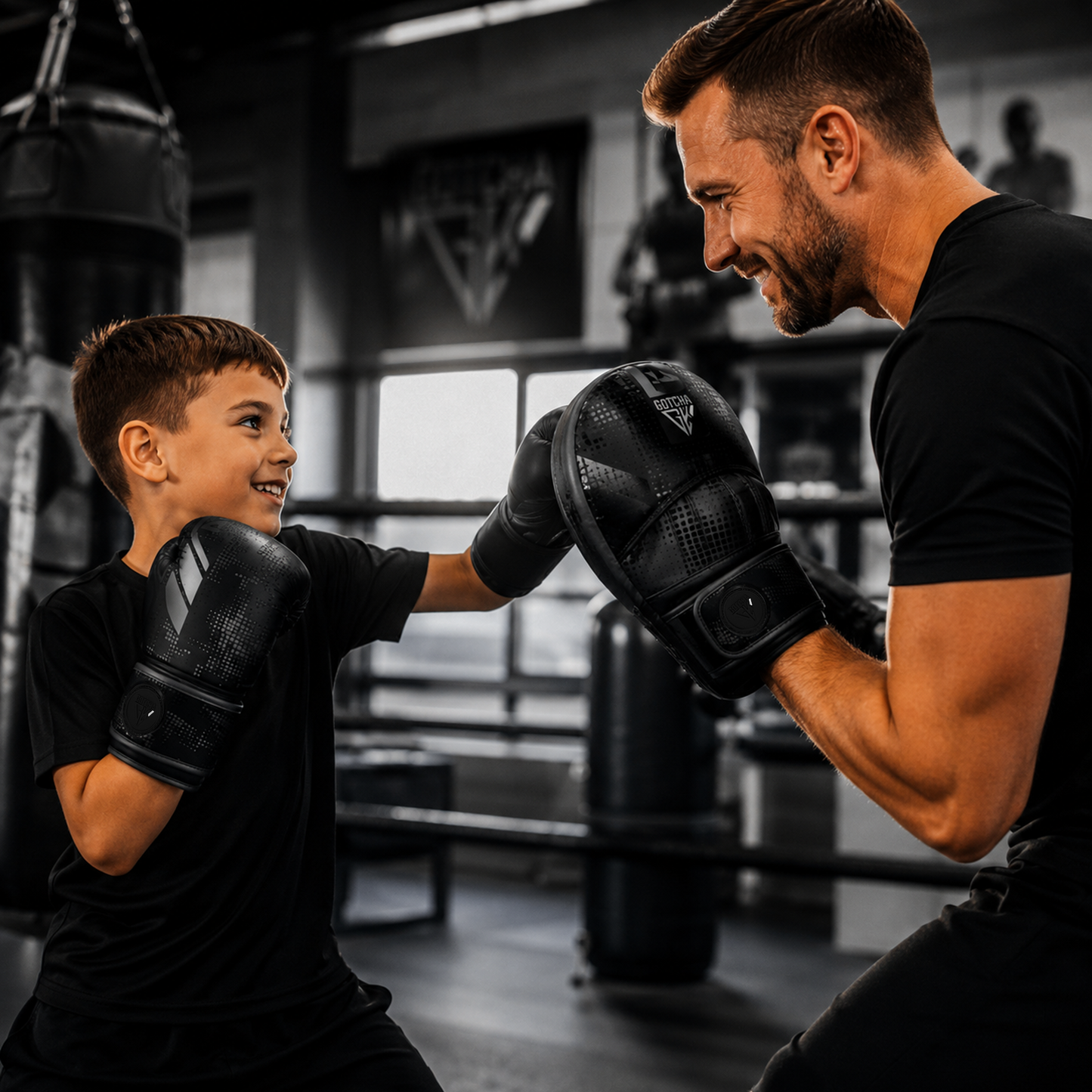 Kids Boxing Gloves - 4oz & 6oz Maya Hide Synthetic Leather - Junior Training Punching Bag Gloves - Sparring Kickboxing Muay Thai MMA Boxing Gloves for Boys & Girls