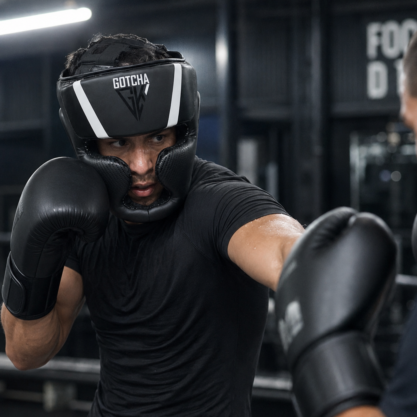 GotchaKart Boxing Headguard for Sparring, MMA, Muay Thai & Kickboxing Headgear