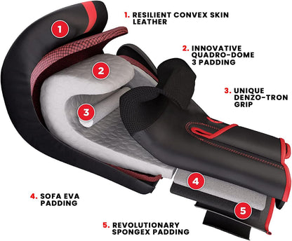 Premium Boxing Gloves for MMA, Fitness and Training - Men & Women
