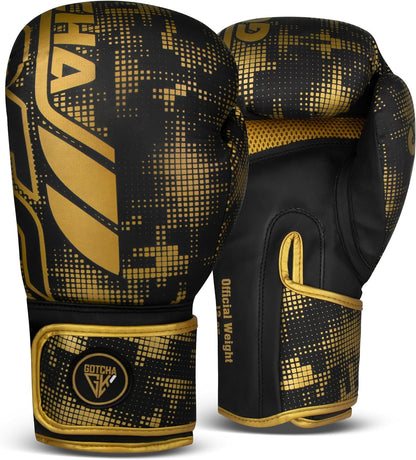 Boxing Gloves 8oz–16oz Premium Synthetic Leather MMA Training & Sparring Punch Bag Muay Thai Kickboxing Gloves for Men & Women