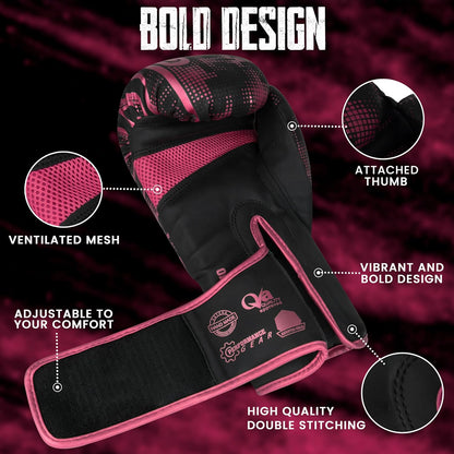 Premium Boxing Gloves for MMA, Fitness and Training - Men & Women