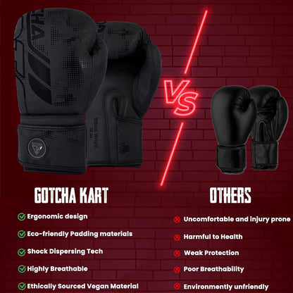 Premium Boxing Gloves for MMA, Fitness and Training - Men & Women