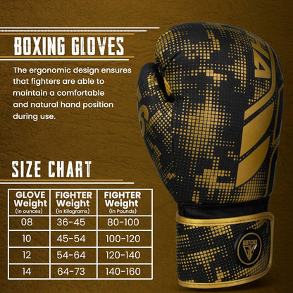 Premium Boxing Gloves for MMA, Fitness and Training - Men & Women