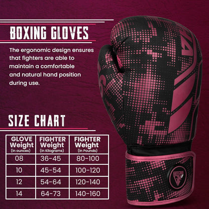 Premium Boxing Gloves for MMA, Fitness and Training - Men & Women