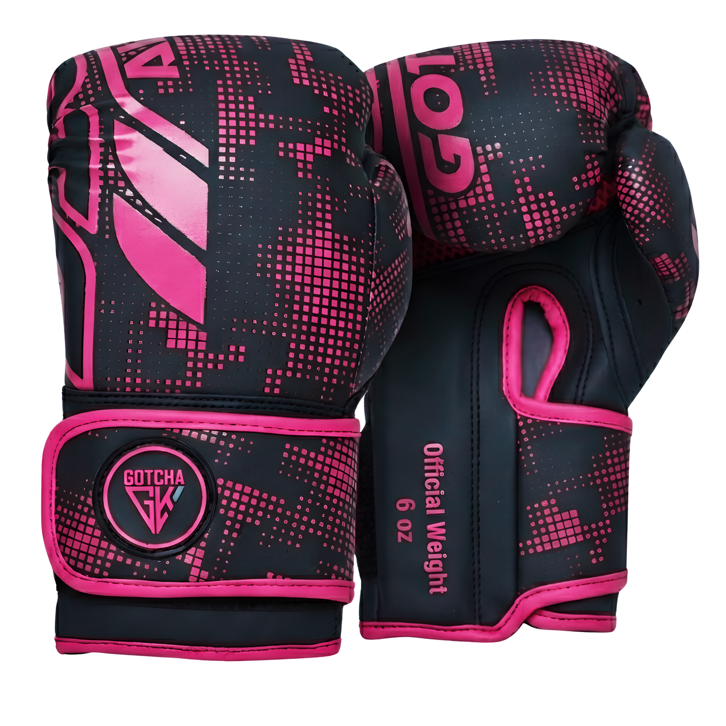 GotchaKart 4oz & 6oz Kids Boxing Gloves Focus Pads Set Youth MMA Training Gear